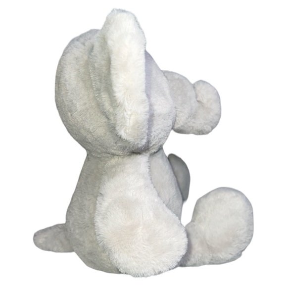 Kellytoy Gray Elephant Plush Rattle Stuffed Animal Toy Crinkle Ears 13" Baby - Picture 4 of 6